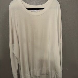 Belle by Kim Gravel Cream Sweatshirt